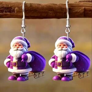 Hand crafted Festive dangle earrings